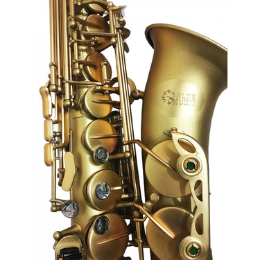Sax Alto Alde Audio Con Llave F# Laqueado Mate Sxmatt